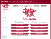 Tablet Screenshot of caentudanses.net